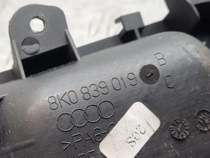 Audi A4 S4 B8 8K (2007 - 2011) 8K0839019 Внутренняя ручка задней двери — фото 2