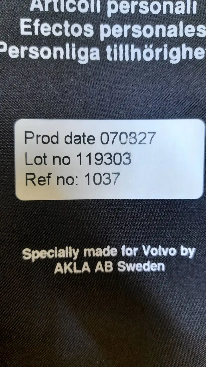 Volvo V70 (2007 - 2013) 070827 Автомобильная аптечка — фото 2