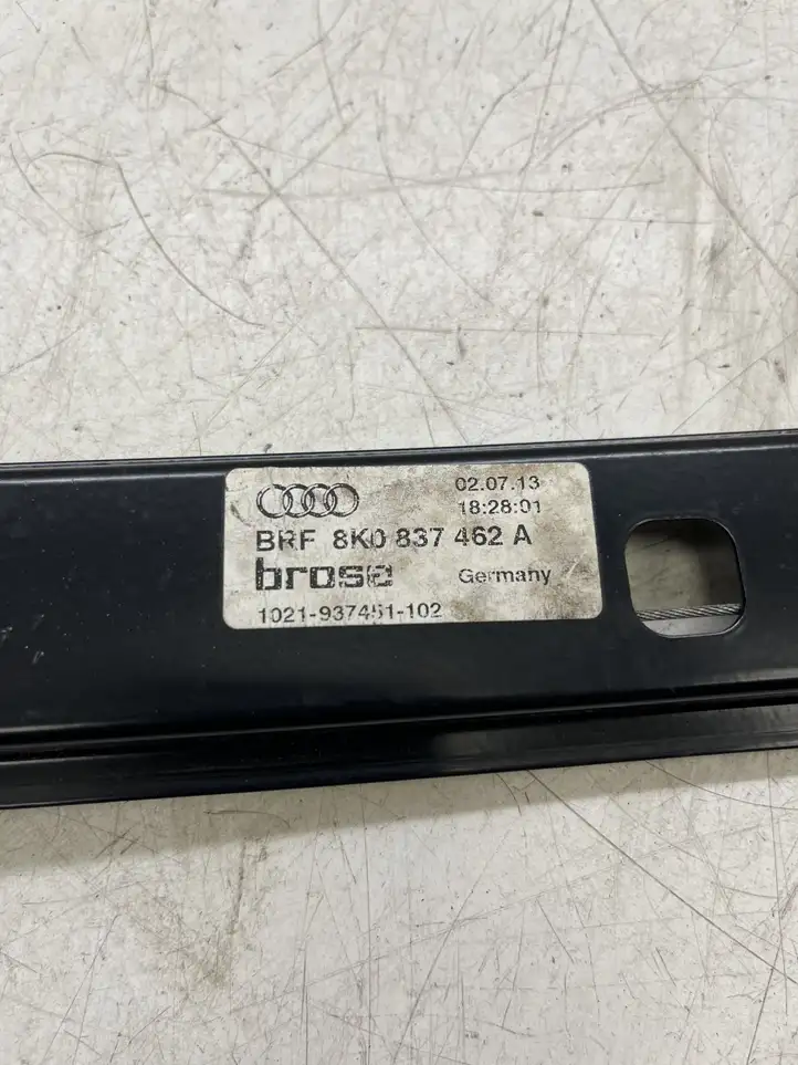 Audi A4 S4 B8 8K (2011 - 2015) 8K0837462A Электростеклоподъемник передний (комплект) — фото 2