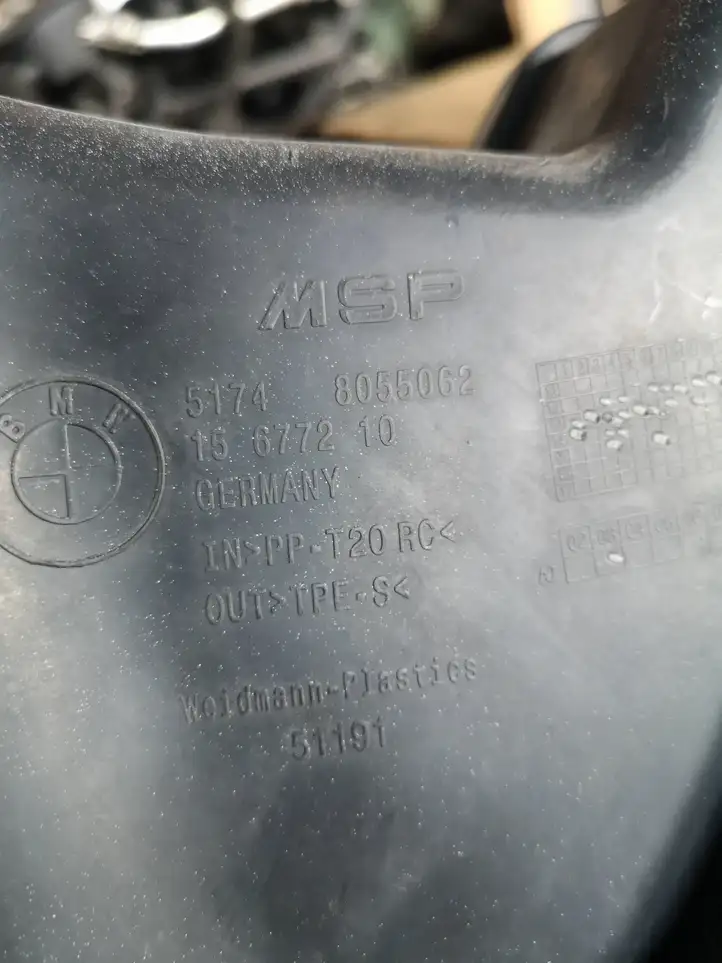BMW 3 F30 F35 F31 (2012 - 2018) 8055062 Дефлектор воздуха — фото 5