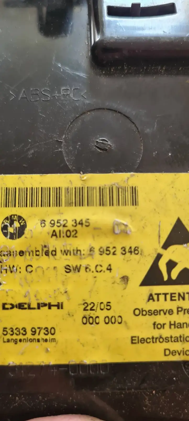 BMW 7 E65 E66 (2001 - 2008) 6952346 Клавиатура телефона — фото 4