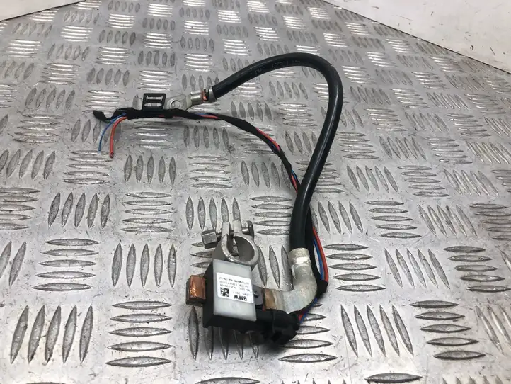 BMW 3 F30 F35 F31 (2012 - 2018) 7631109 Минусовой провод аккумулятора — фото 3