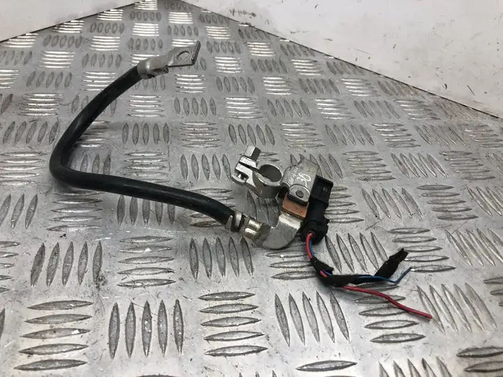 BMW 3 F30 F35 F31 (2012 - 2018) 7631109 Минусовой провод аккумулятора — фото 1