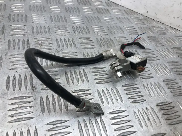 BMW 3 F30 F35 F31 (2012 - 2018) 7631109 Минусовой провод аккумулятора — фото 2