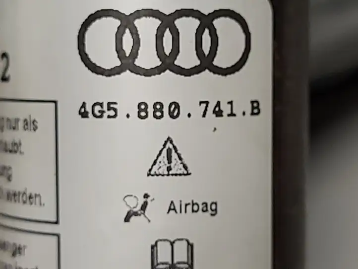 Audi A6 C7 (2011 - 2014) 4G5880741B Боковая подушка безопасности шторка — фото 2