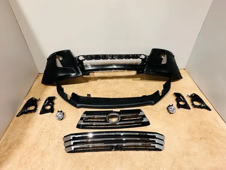 Toyota Highlander XU50 (2013 - 2019) 521190E370 Комплект переднего бампера — фото 3