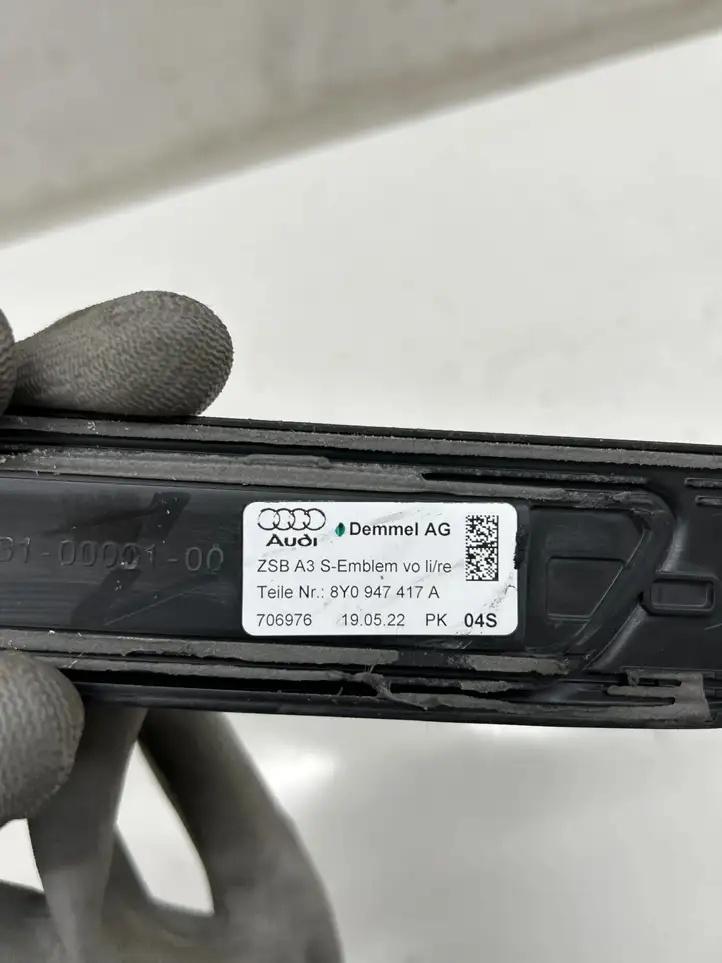 Audi A3/S3 8Y (2020 - ) 8Y0947417A Передний порог кузова — фото 2