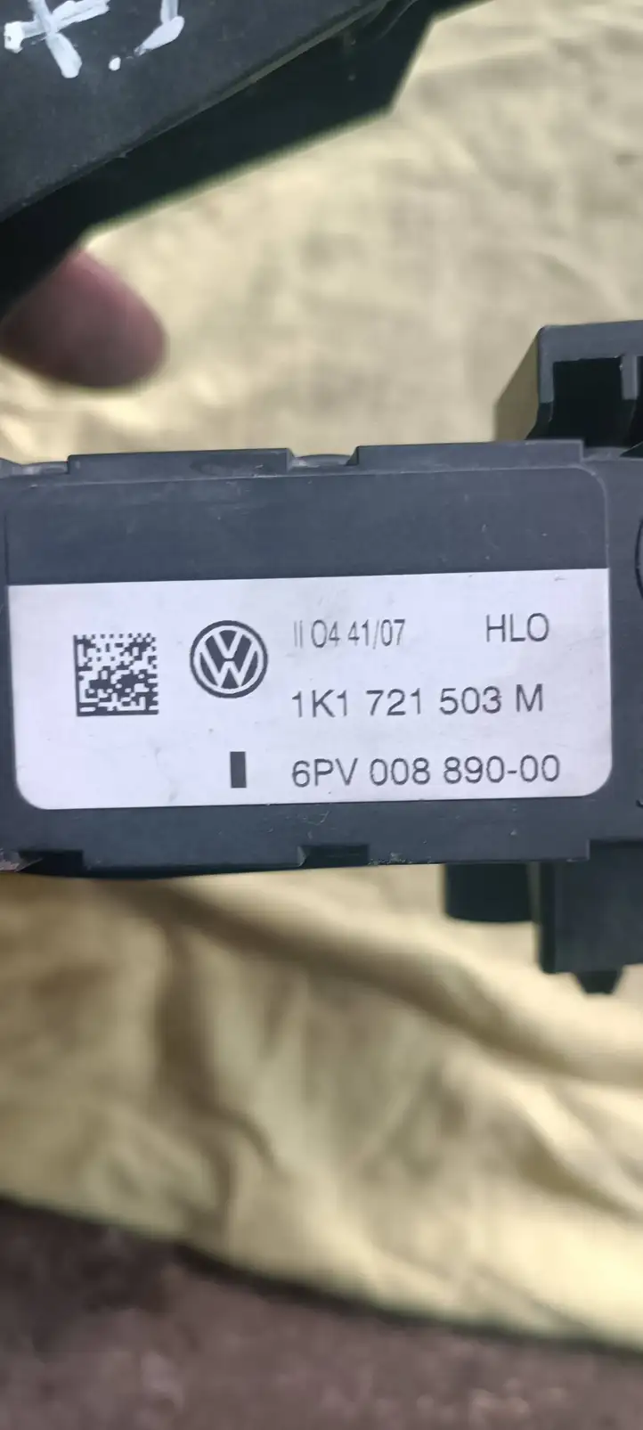 Volkswagen Golf Plus (2004 - 2008) 1K1721503M Педаль акселератора — фото 2