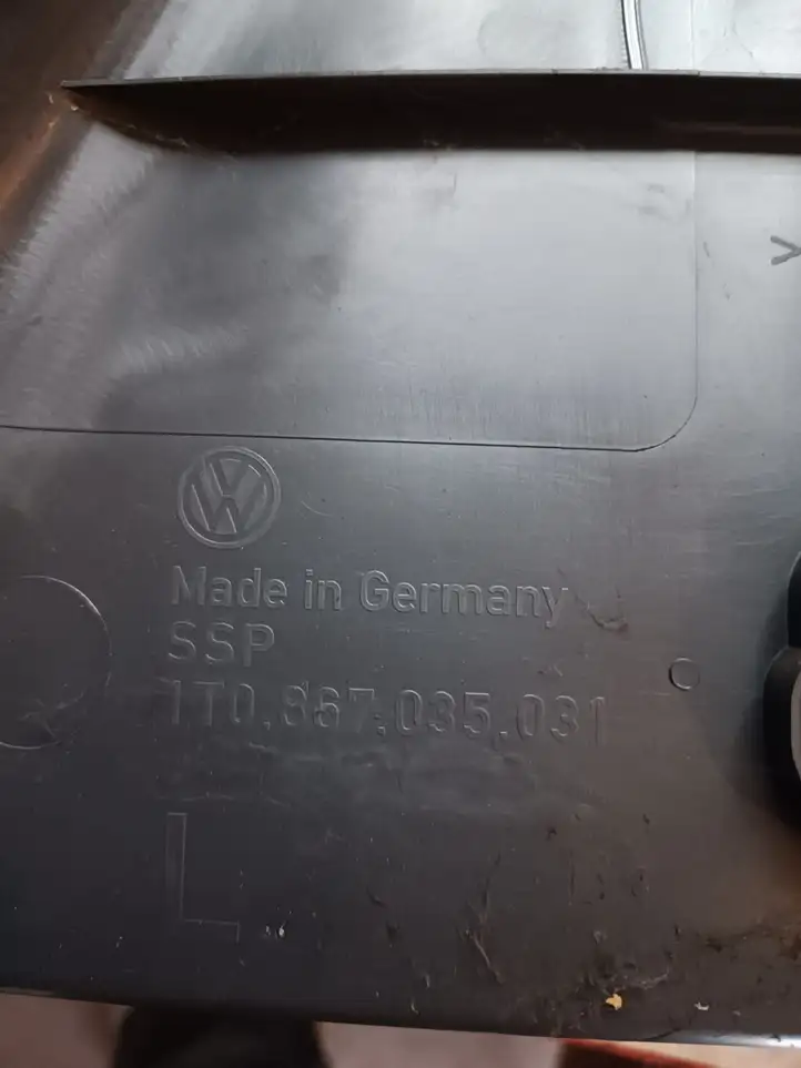 Volkswagen Touran I (2003 - 2010) 1T0867035031 Прочие детали салона — фото 2