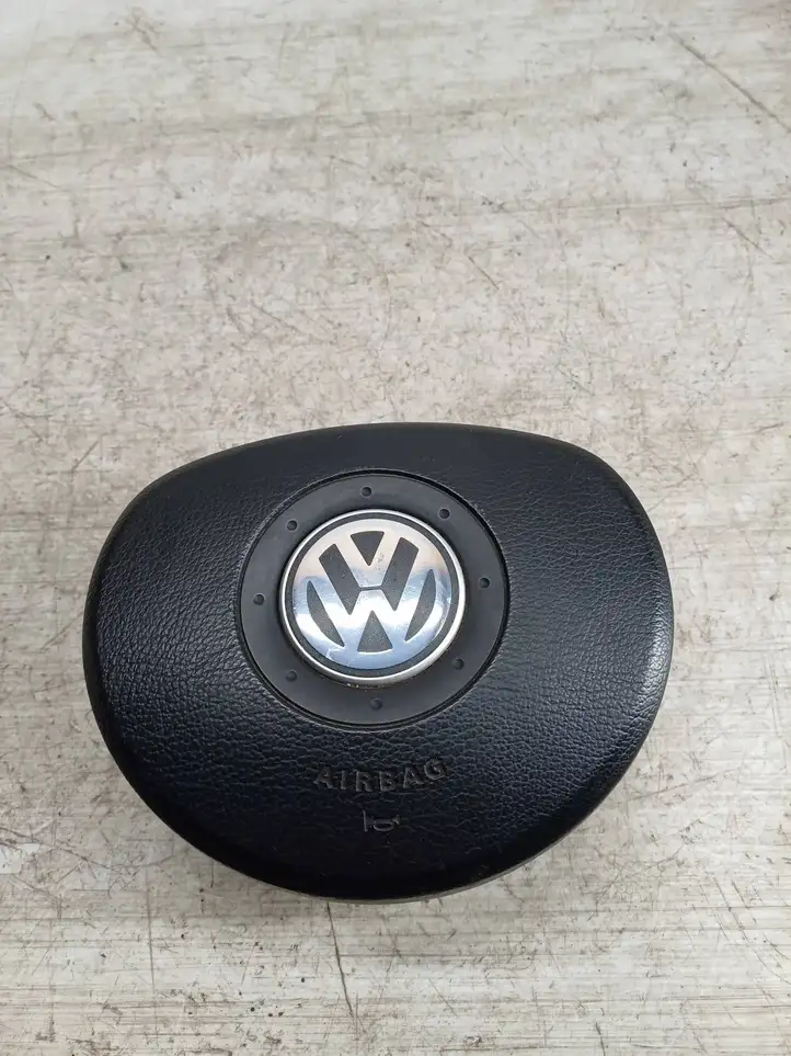 Volkswagen Touran I (2003 - 2010) 1T0880201A Подушка безопасности руля — фото 3