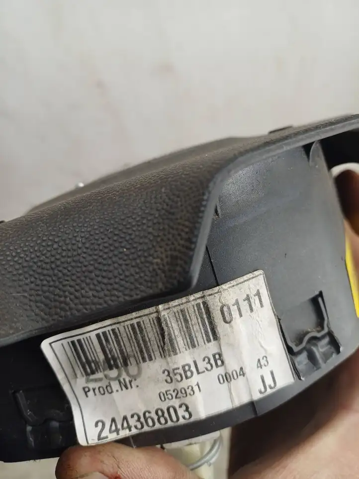 Opel Vectra C (2002 - 2005) 24436803 Подушка безопасности руля — фото 4