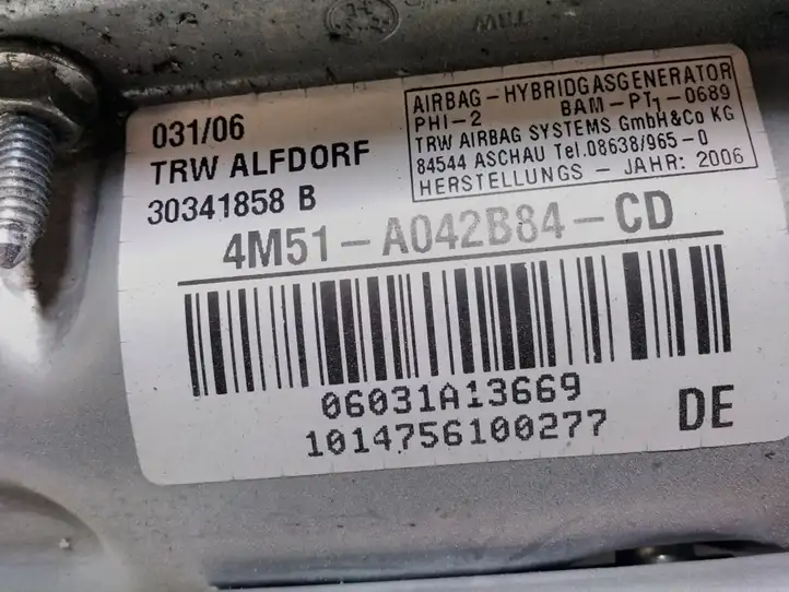 Ford Focus (2005 - 2008) 4M51A042B84CD Подушка безопасности пассажира — фото 6