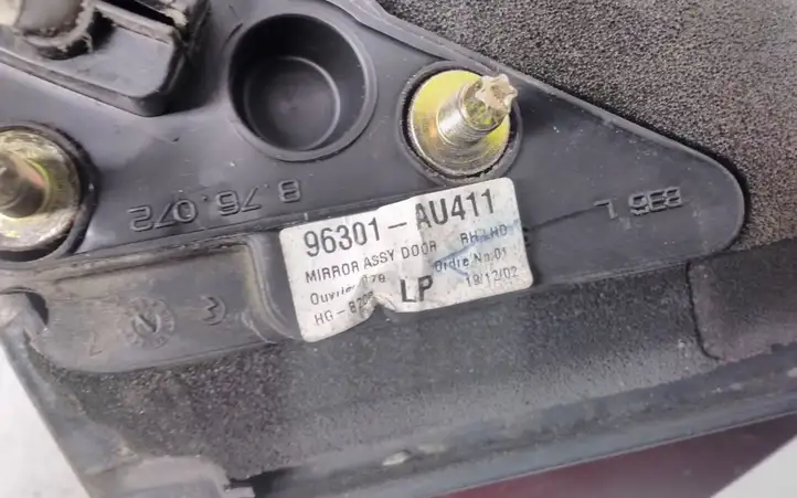 Nissan Primera (2001 - 2008) 96301AU411 Боковое зеркало с электроприводом — фото 6