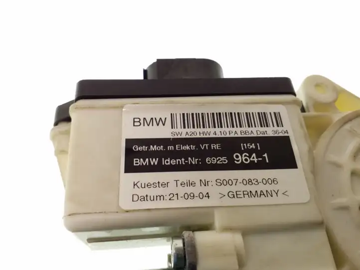 BMW X3 E83 (2003 - 2010) 69259641 Мотор стеклоподъемника передний — фото 2