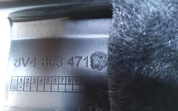 Audi A3/S3 8V (2012 - 2016) 8V4863471 Отделка порога багажника — фото 2