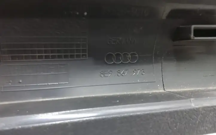 Audi A4 S4 B7 8E 8H (2004 - 2009) 8E9867973 Верхняя обшивка у окна — фото 2