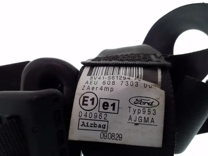 Ford Kuga I (2008 - 2012) 8V41S61294AD Передний ремень безопасности — фото 4