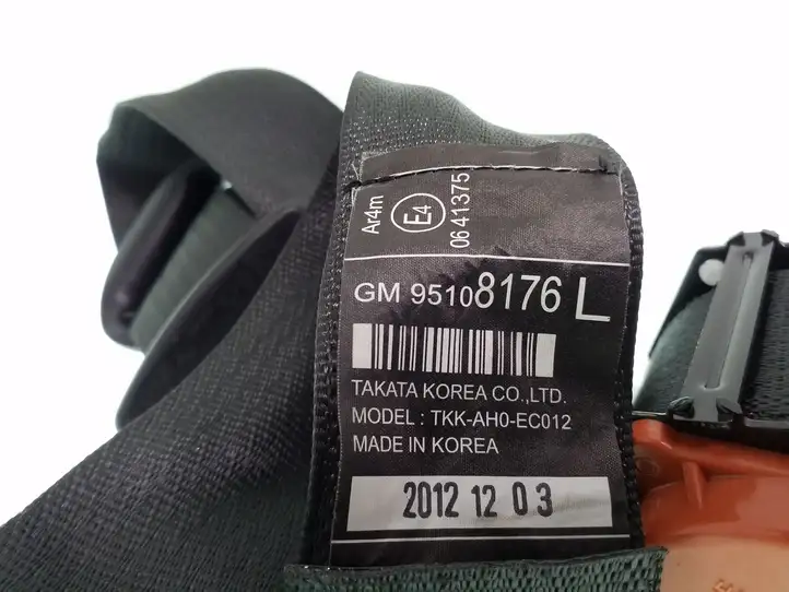 Opel Mokka (2012 - 2016) 95108176 Задний ремень безопасности — фото 3