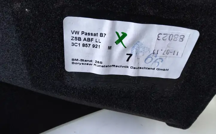 Volkswagen PASSAT CC (2008 - 2012) 3C1857921M Вещевой ящик — фото 2