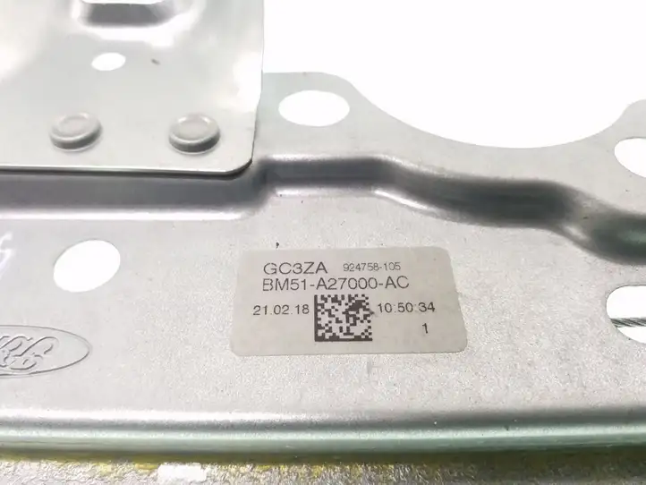 Ford Focus (2015 - 2019) BM51A27000AC Механический стеклоподъемник задней двери — фото 2