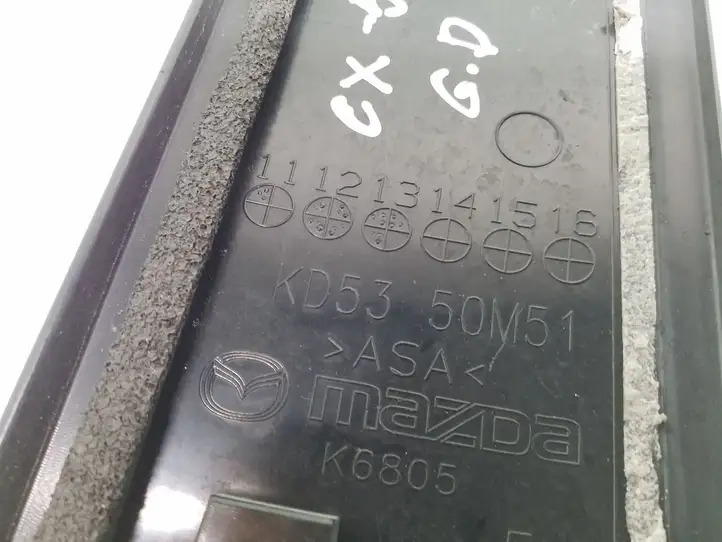 (2012 - 2015) KD5350M51 Молдинги задней двери — фото 4