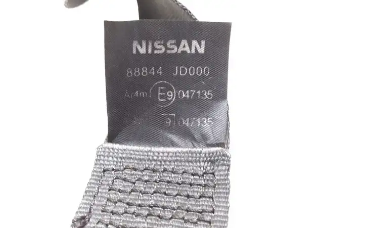 Nissan Qashqai (2006 - 2010) 88844JD000 Задний ремень безопасности — фото 2