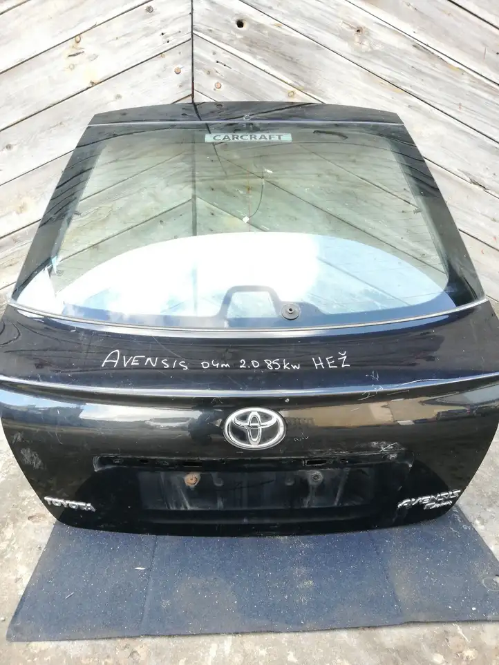 Toyota Avensis T250 (2003 - 2006) Крышка багажника — фото 1