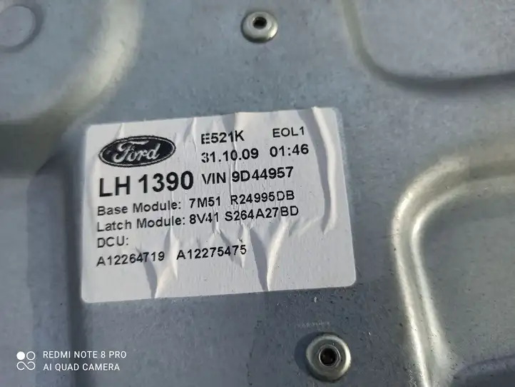 Ford Kuga I (2008 - 2012) 7M51R24995DB Стеклоподъемник передней двери (комплект) — фото 2