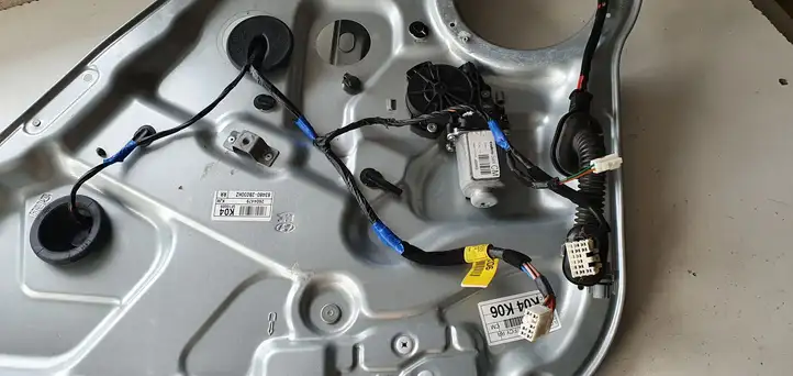 Hyundai Santa Fe (2009 - 2012) Стеклоподъемник передней двери (комплект) — фото 3
