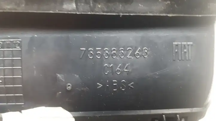 Fiat Punto (188) (1999 - 2010) 735383263 Боковой воздушный дефлектор — фото 3