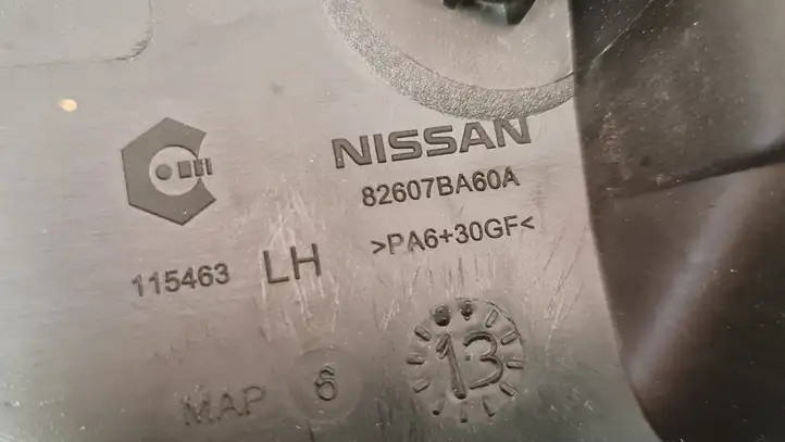 Nissan Juke I F15 (2010 - 2018) 82607BA60A Наружная ручка задней двери — фото 2