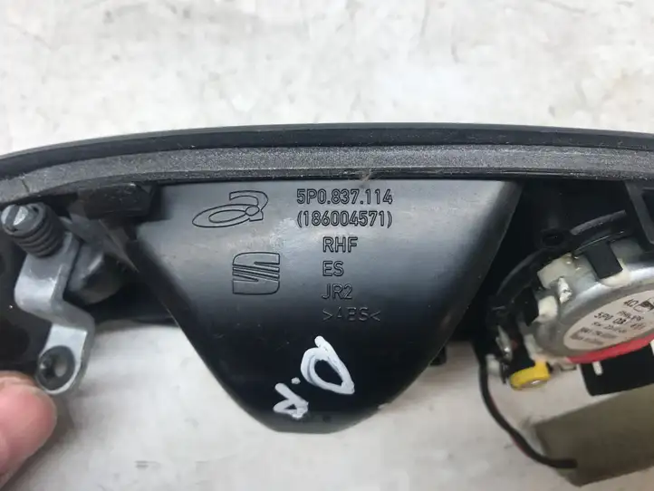 Seat Altea XL (2004 - 2015) 5P0837114 Внутренняя ручка двери — фото 2