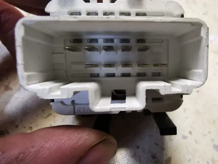 Renault Modus (2007 - 2012) 214944C Кнопка стеклоподъемников — фото 2