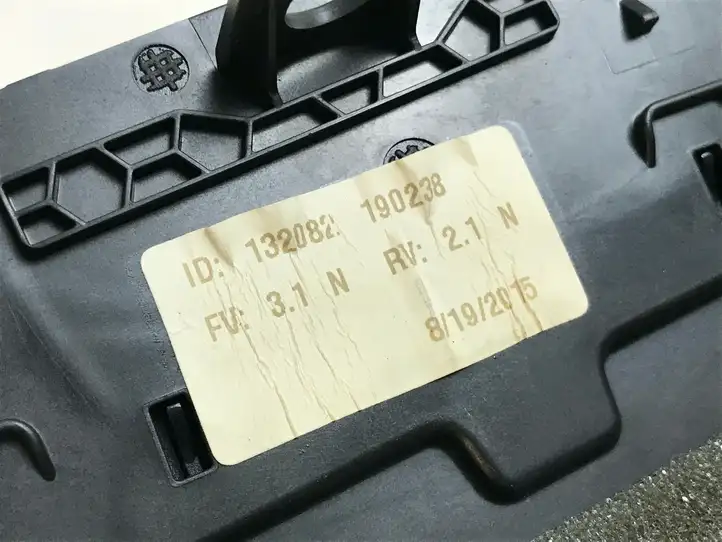 Ford Mustang VI (2015 - ) FR3B19C696A Боковой воздушный дефлектор — фото 4
