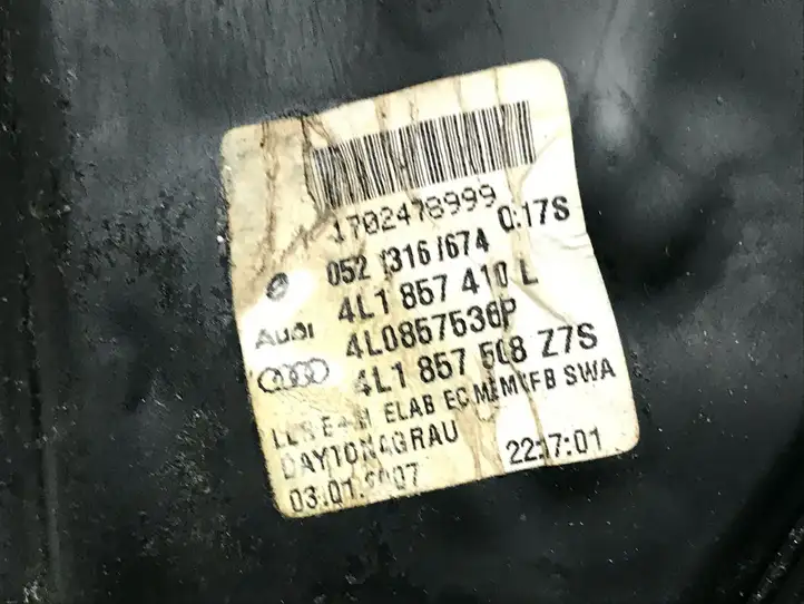 Audi Q7 4L (2005 - 2009) 4L1857410L Боковое зеркало с электроприводом — фото 4