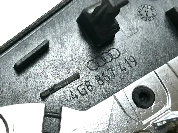 Audi A7 S7 4G (2010 - 2014) 4G8867419 Молдинги задней двери — фото 3
