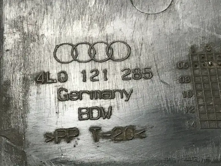 Audi Q7 4L (2005 - 2009) 4L0121285 Облицовка радиатора — фото 3
