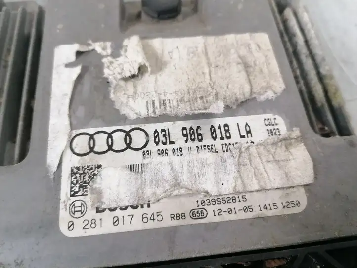 Audi A6 C7 (2011 - 2014) 03L906018LA Блок управления двигателем (ЭБУ) — фото 2