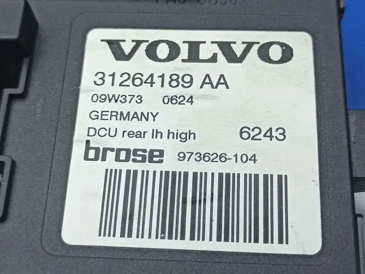 Volvo S40 (2007 - 2012) 31264189AA Стеклоподъемник задней двери — фото 9