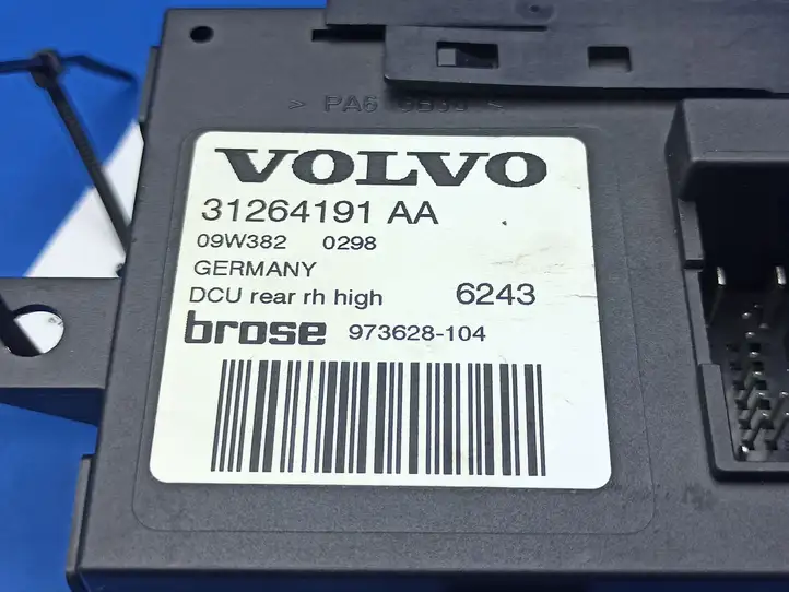 Volvo S40 (2007 - 2012) 31264191AA Стеклоподъемник задней двери — фото 9