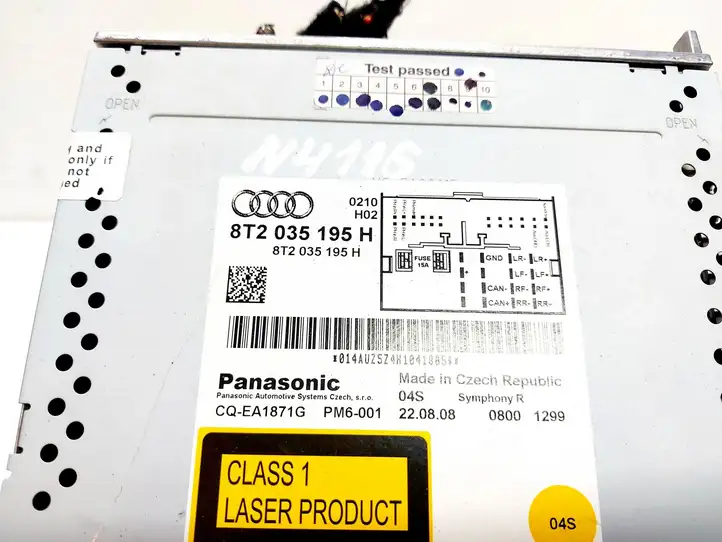 Audi A4 S4 B8 8K (2007 - 2011) 8T2035195H Магнитола / мультимедийная система — фото 5