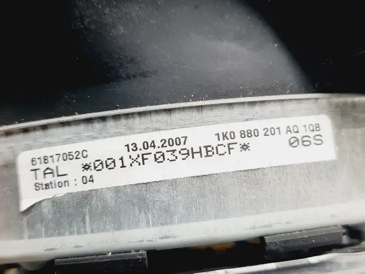 Volkswagen PASSAT B6 (2005 - 2010) 1K0880201 Подушка безопасности руля — фото 3