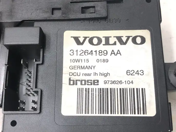 Volvo S40 (2007 - 2012) 31264189AA Стеклоподъемник задней двери — фото 4