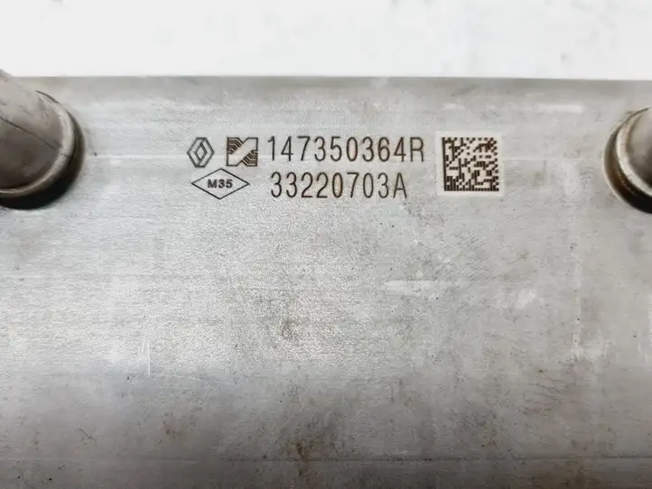 Renault Clio IV (2012 - 2019) 147350364R Охладитель клапана EGR — фото 3