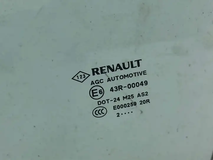 Renault Scenic III - Grand scenic III (2009 - 2016) DOT24M25AS2 Стекло передней двери — фото 4