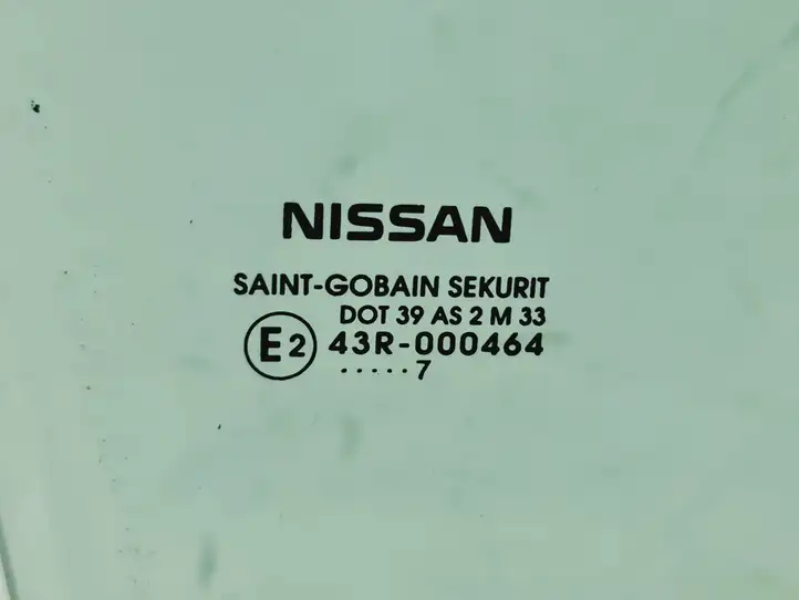 Nissan Note (E11) (2006 - 2014) Стекло передней двери — фото 2