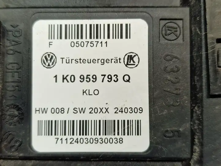 Volkswagen Touran I (2003 - 2010) 1K0959793Q Мотор стеклоподъемника передний — фото 3