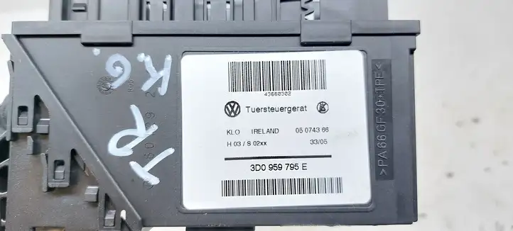 Volkswagen Touareg I (2002 - 2010) 3D0959795E Стеклоподъемник задней двери — фото 3
