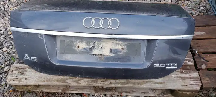 Audi A6 S6 C6 4F (2004 - 2008) Крышка багажника — фото 2