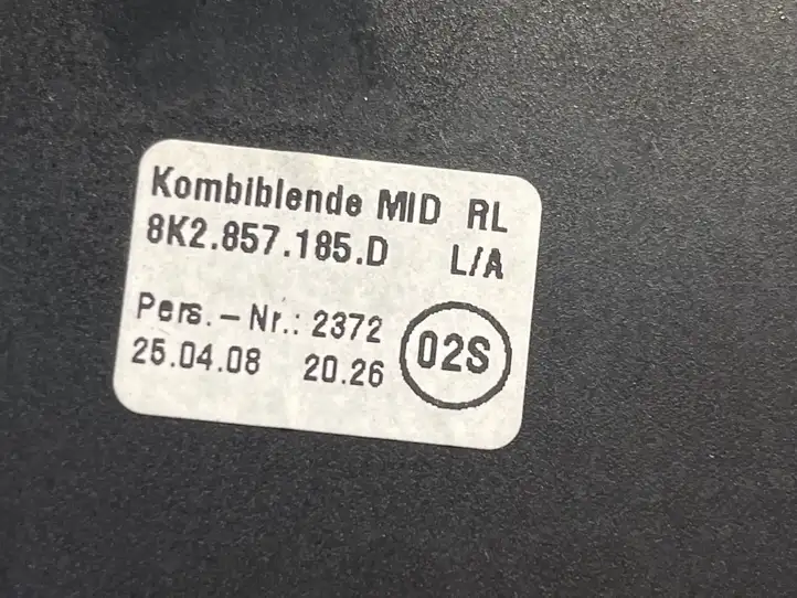 Audi A4 S4 B8 8K (2007 - 2011) 8K2857185D Отделка внутренней панели салона — фото 2
